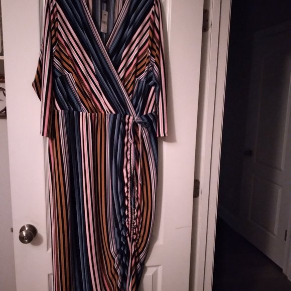 Women's Lane Bryant Multicolor Dress - Picture 2 of 4
